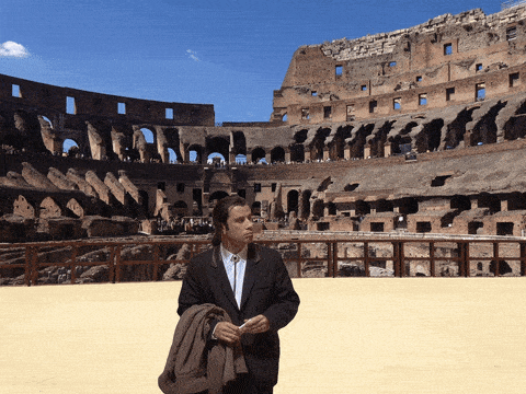 stratený muž v Koloseu
